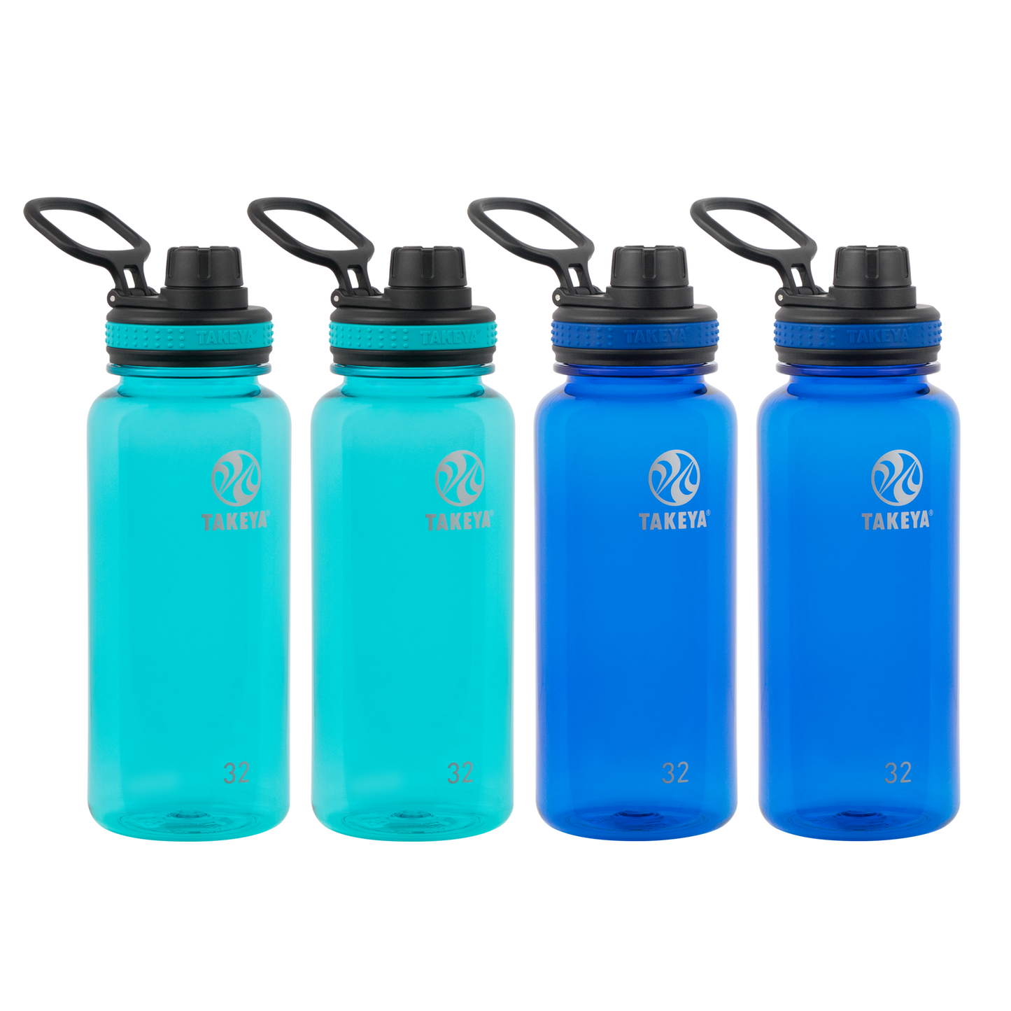 tritan-water-bottle-with-spout-lid-4-pack-o4 50276-Tritan-Spout-32-4pk-Ocean-Royal-angle.png