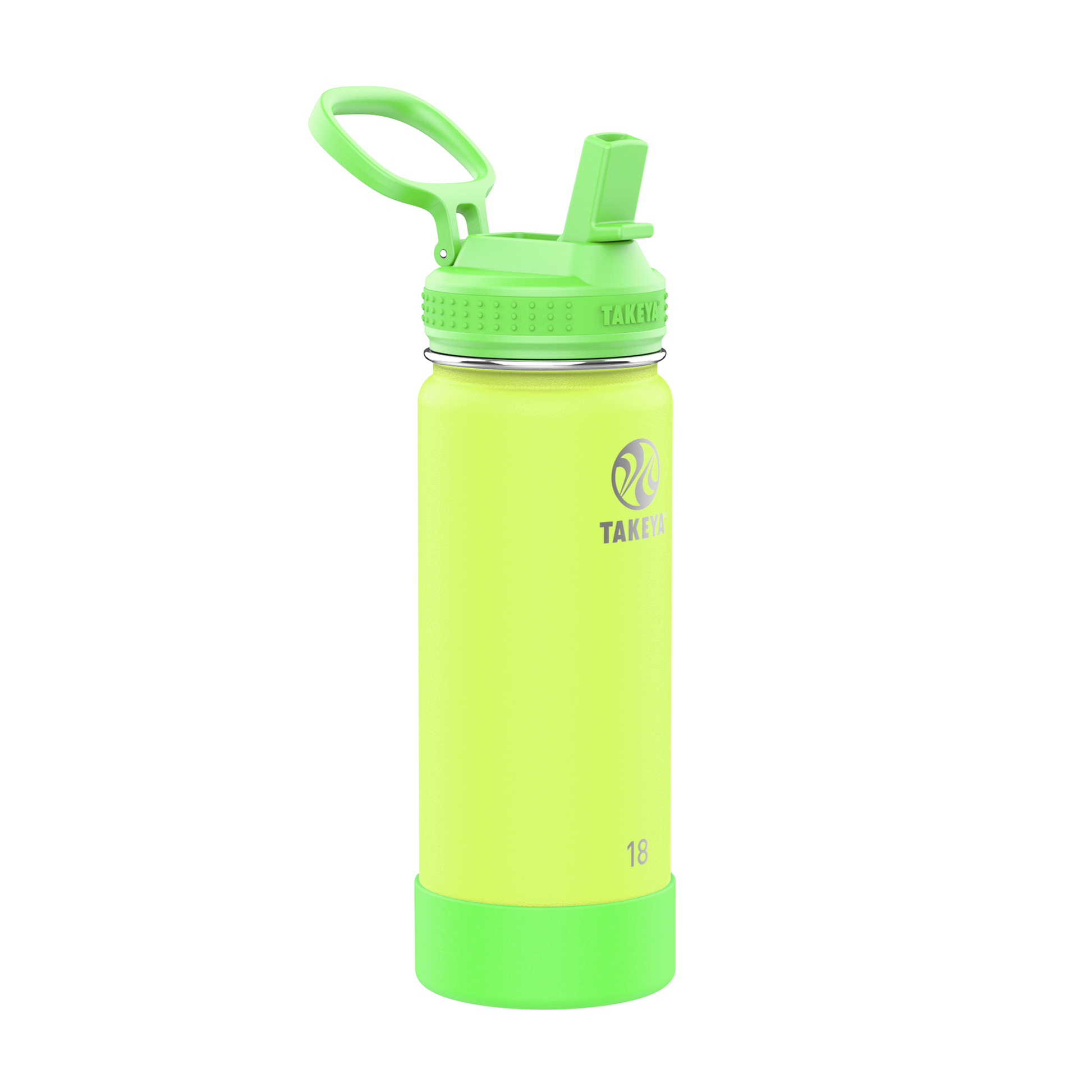 actives-kids-glow-in-the-dark-water-bottle-with-straw-lid-o4 51075-Actives-Kids-Straw-18-GID-LightningGreen-angle.png