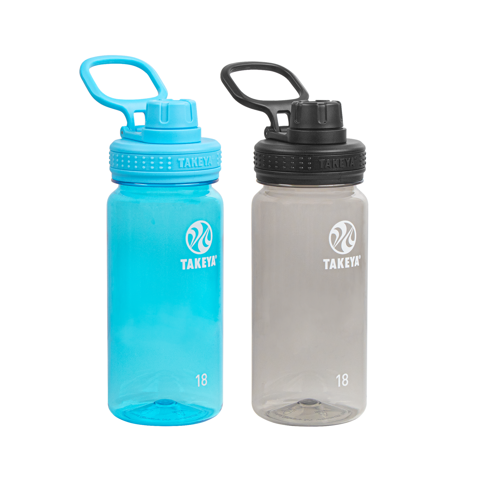 tritan-water-bottle-bundle-with-spout-lid-2-pack-g7 51476-Tritan-Spout-18-2pk-BreezyBlue-StormyBlack-Front_1.png