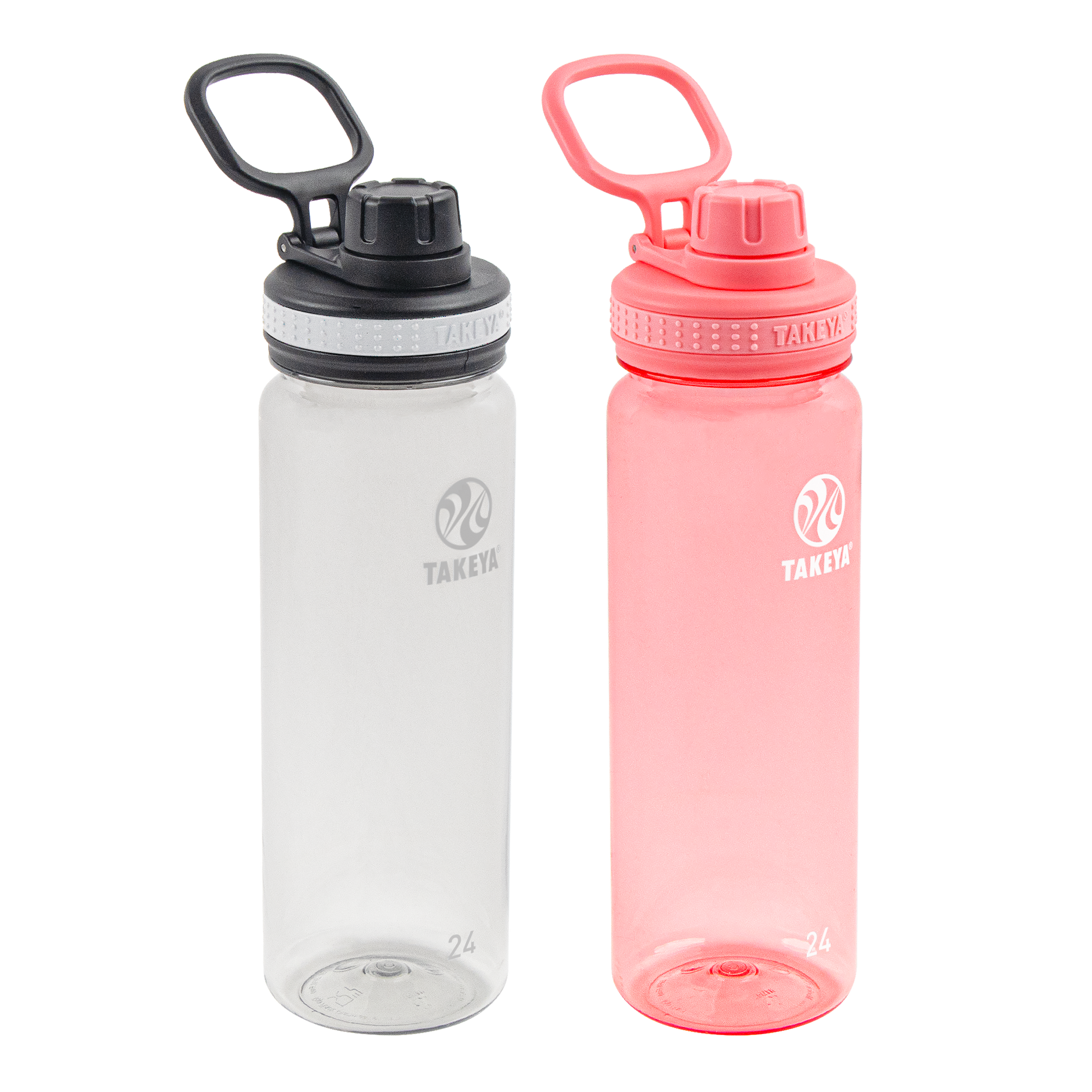 tritan-water-bottle-bundle-with-spout-lid-2-pack-l0 51689-Tritan-Spout-24-2pk-Clear-FlutterPink-angle_2e2a67e8-7240-4517-90e1-85605eacf4b2.png