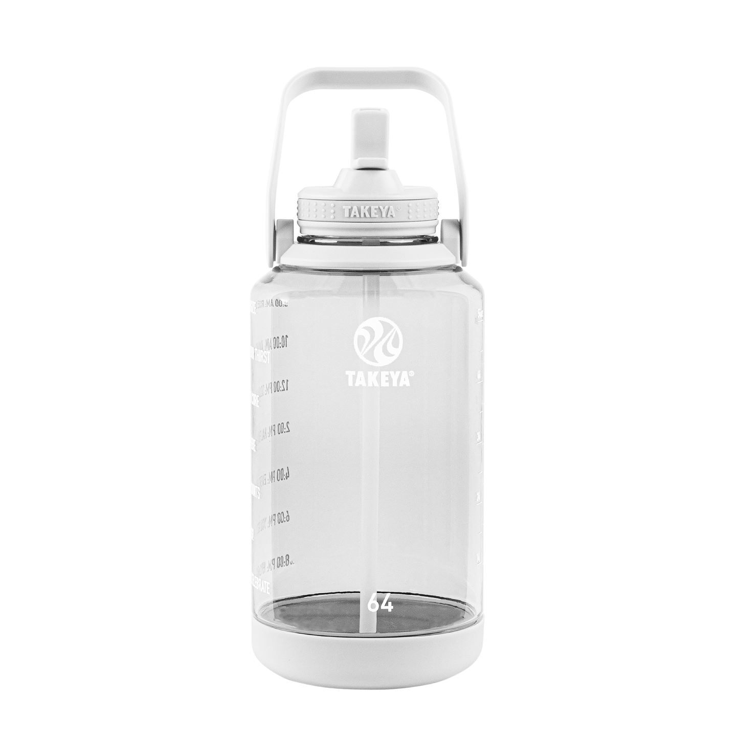 tritan-motivational-water-bottle-with-straw-lid-e8 54142-Tritan-Straw-Motivational-64-WhiteCloud-front.png