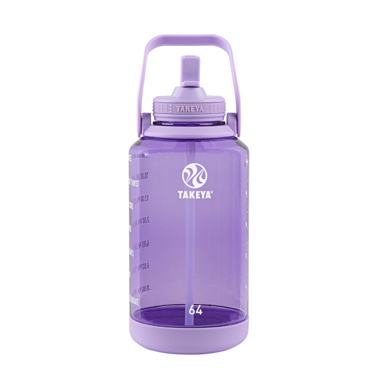 tritan-motivational-water-bottle-with-straw-lid-e8 54144-Tritan-Straw-Motivational-64-VivacityPurple-front.png