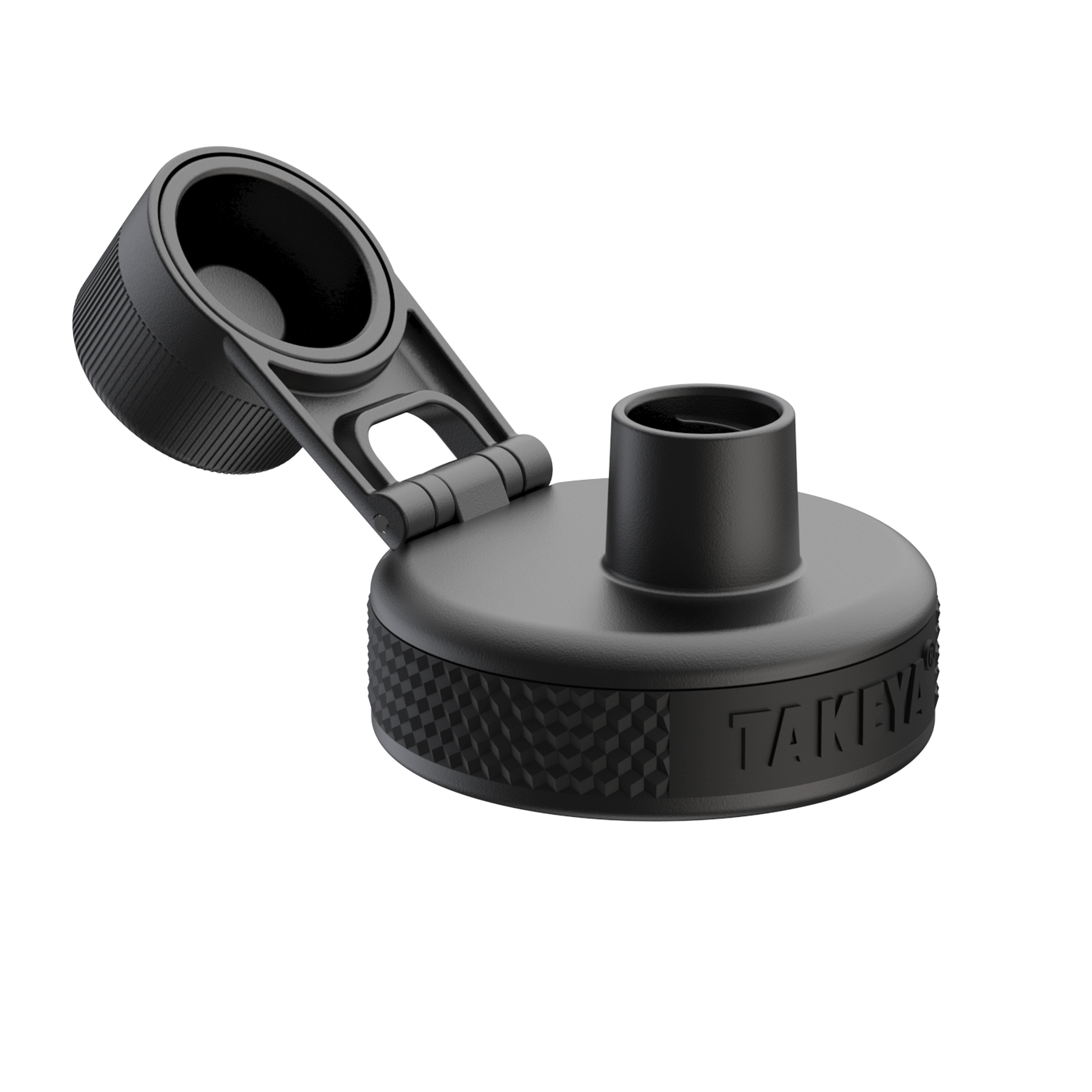 sport-insulated-spout-lid-with-ice-blocker-no-handle-c6 96081-TKS-Spout2-NoHandle-GSBlack-lidopen.png